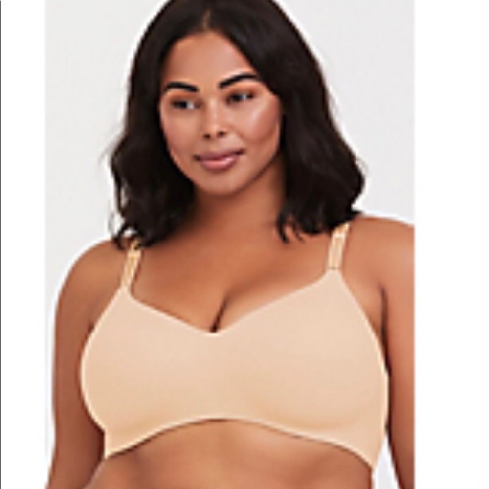50B Nude Pink Wire Free Bra
